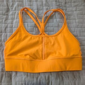 Athletic Works Bright Orange Sports Bra